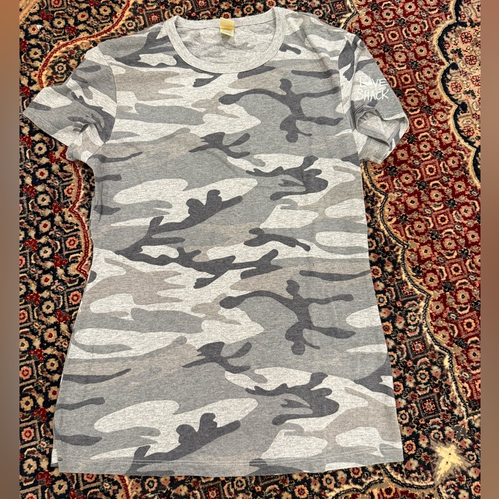 Kavio Gray Camo Nantucket Love Shack T-Shirt